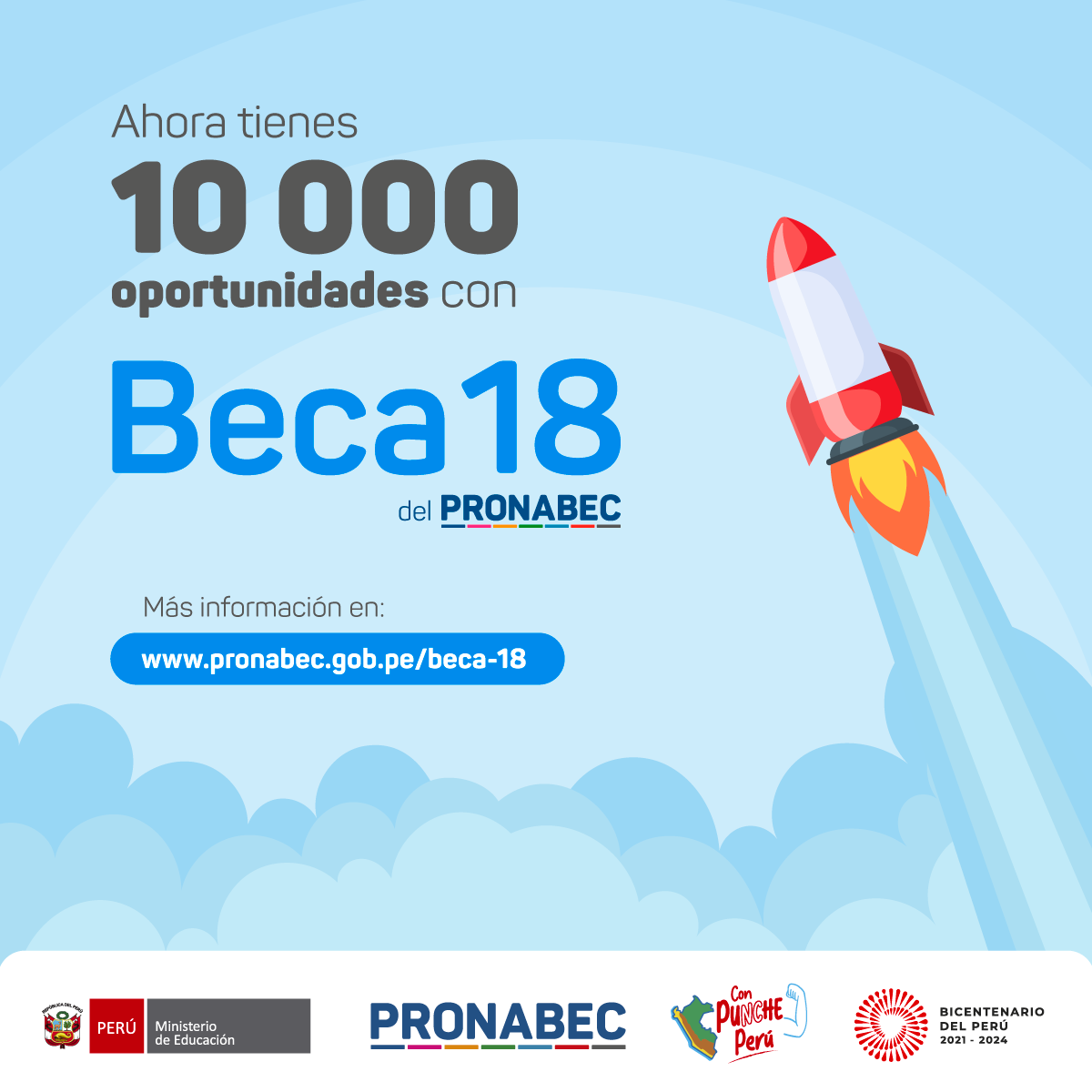 Beca 18-2024 - Lanzamiento (10 mil becas)