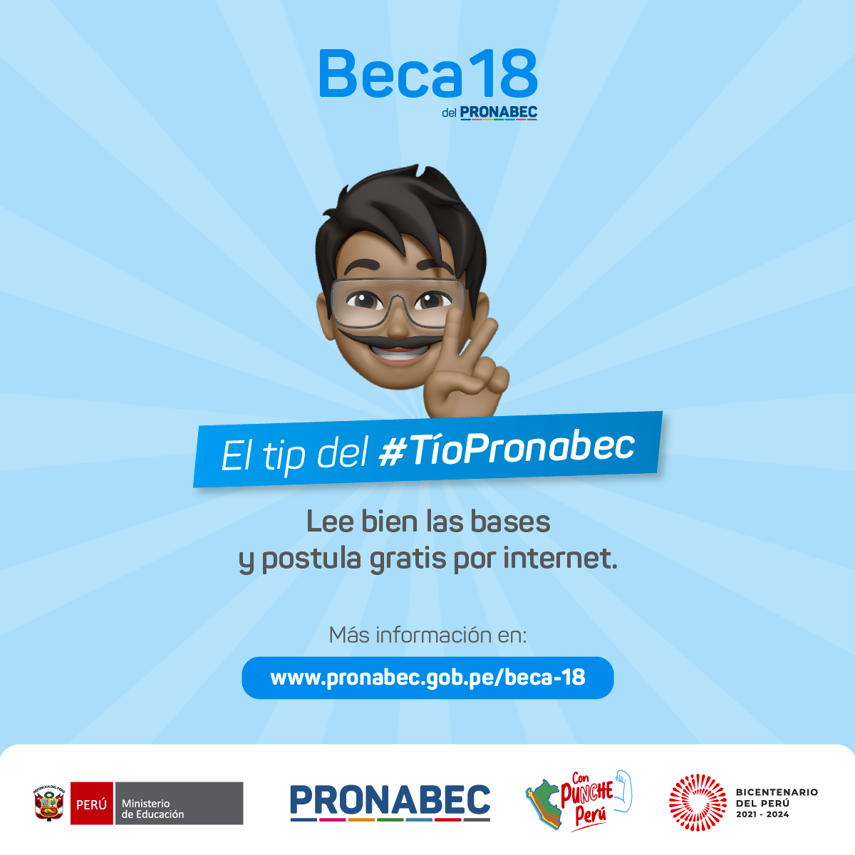 Beca 18-2024 - Tip del Tío Pronabec