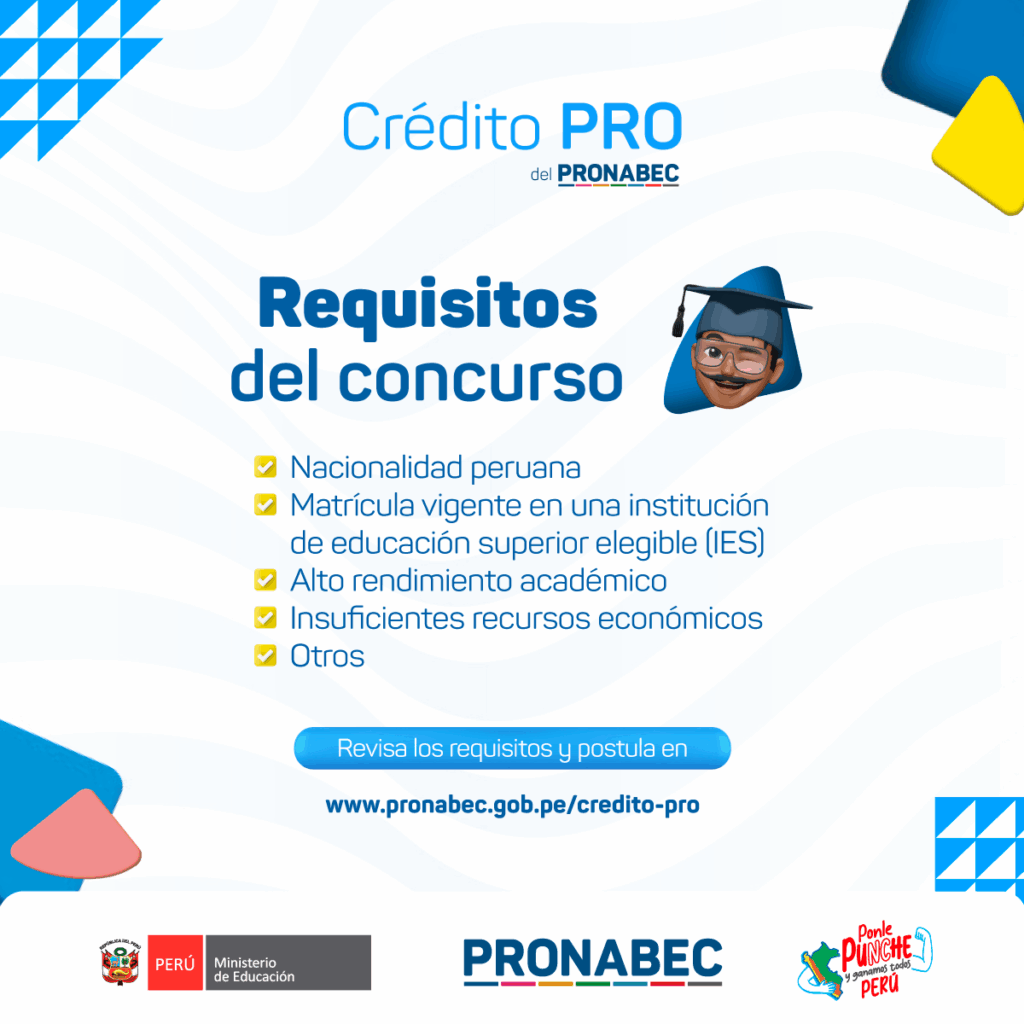 Credito Pro 2025 - Requisitos
