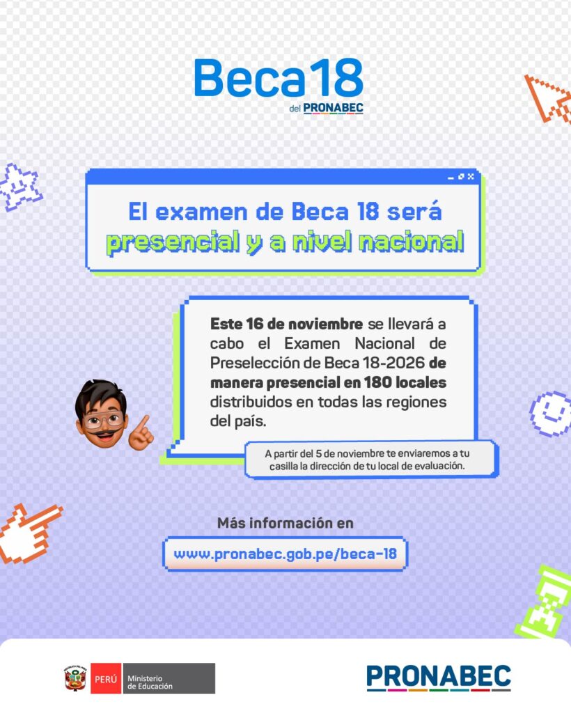Beca 18-2026 - ENP presencial y nacional