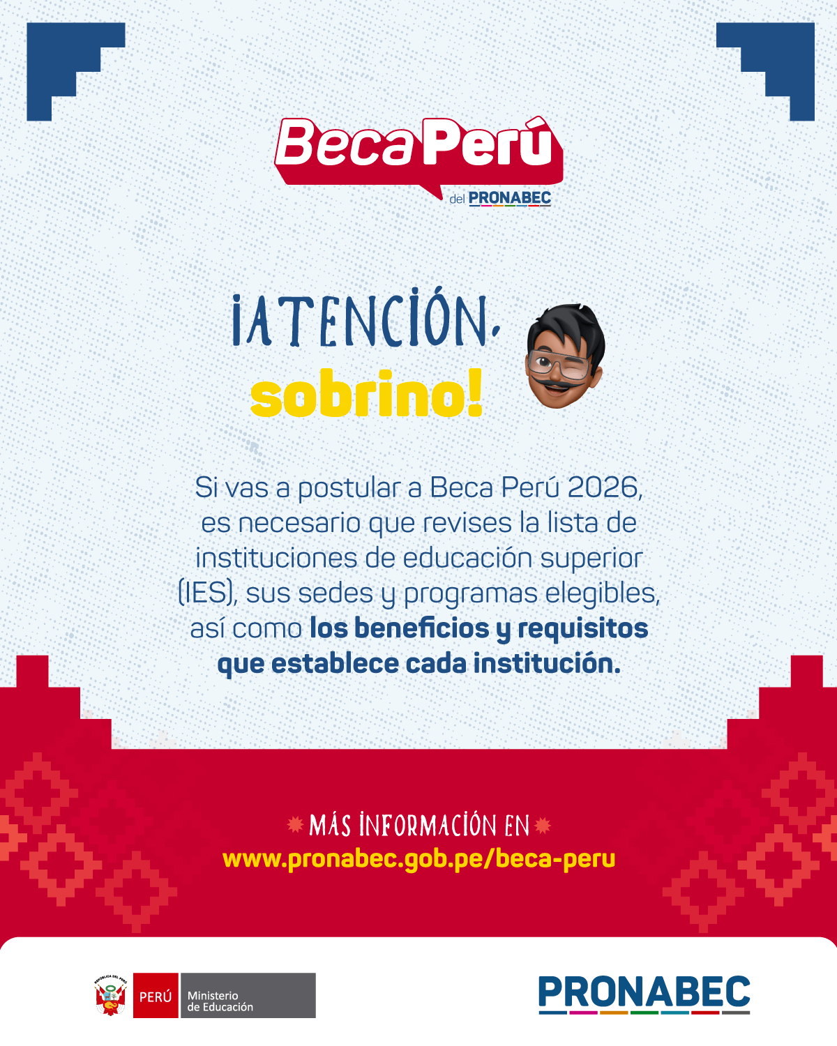 Beca Perú 2026 - Revisa las IES (1)
